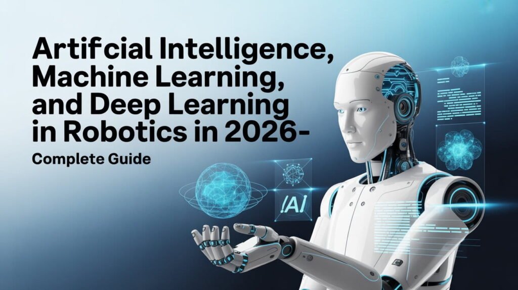 Robotics in Artificial Intelligence, Machine Learning, and Deep Learning In 2026– Complete Guide